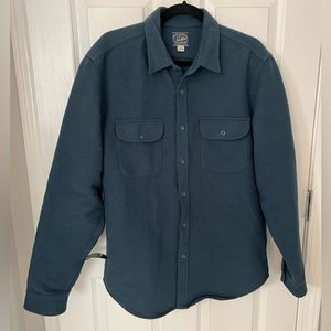 J Crew heavyweight chamois work shirt